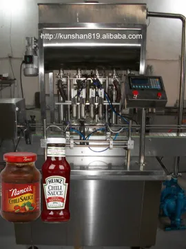 chili sauce filling machine