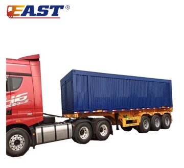 EAST 3 Axle Van Type Box Semi Trailer for Sale