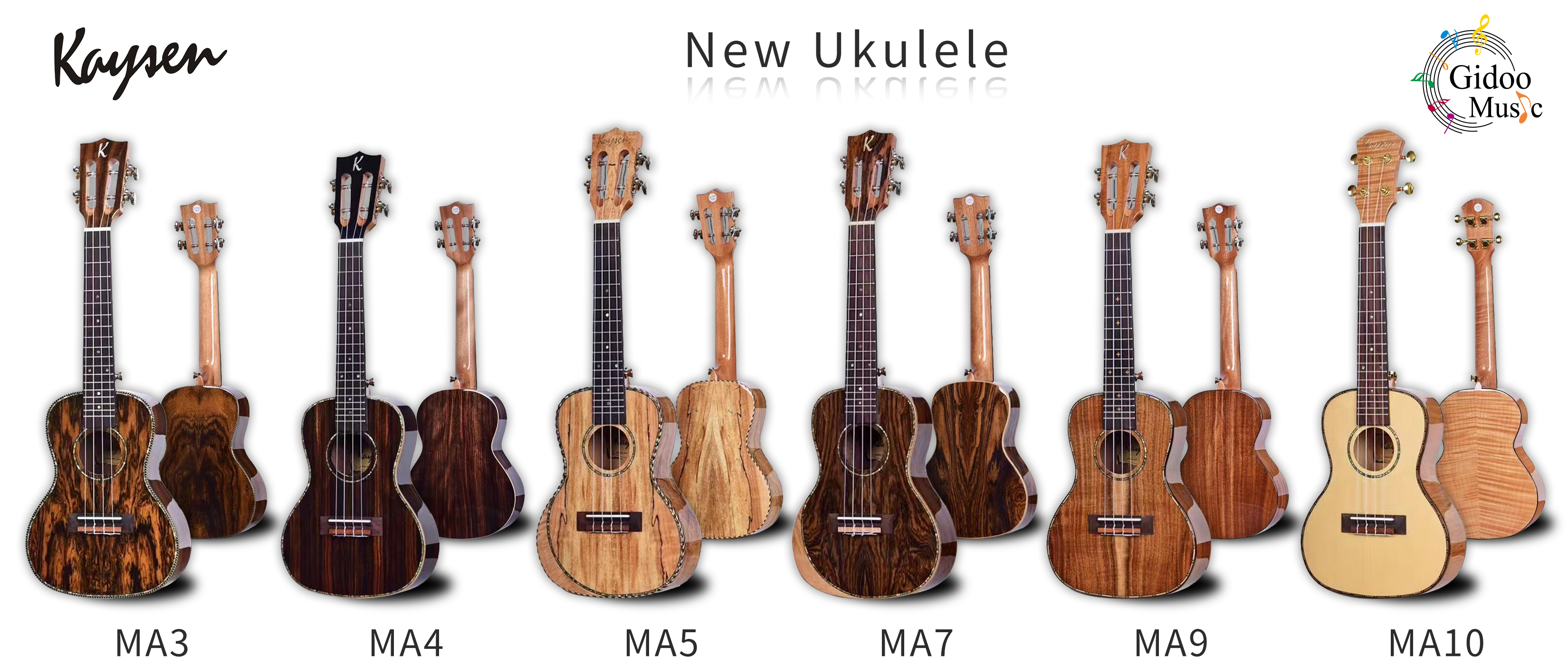 Newly restock ukuleles