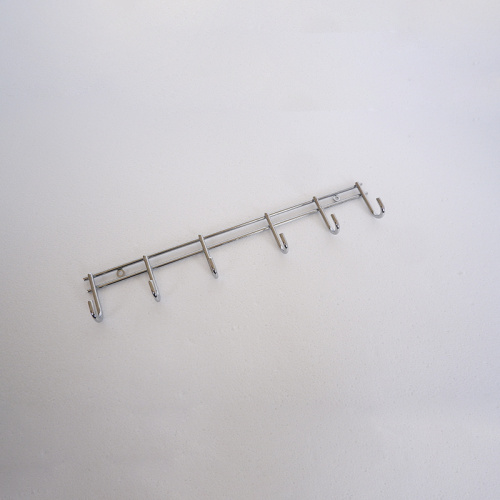 Chrome Practical Hook Wall Hanging Coat Hook Rack