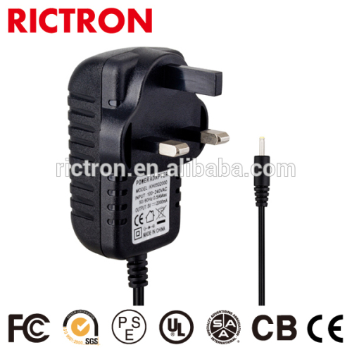 Factory price and high quality 5V 2A Power Adapter with US EU AUS UK plug