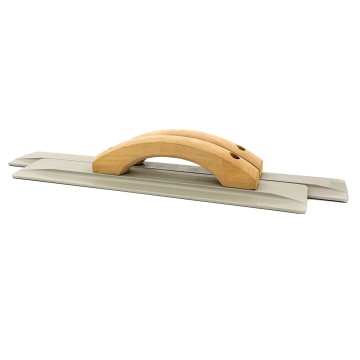 Chinese Factory Sale Magnesium Hand Float with Wood Handle