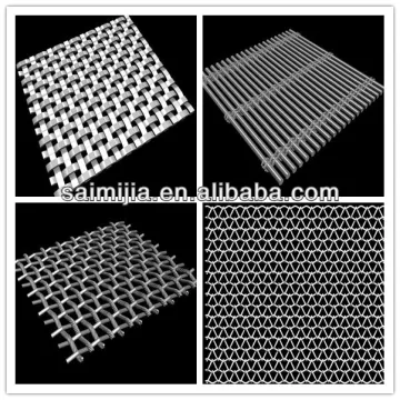 stainless steel decorative wire mesh for elevator/stainless steel woven metal