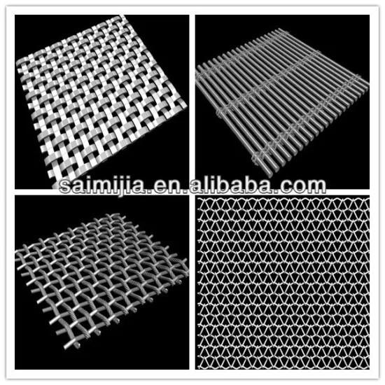 stainless steel decorative wire mesh for elevator/stainless steel woven metal