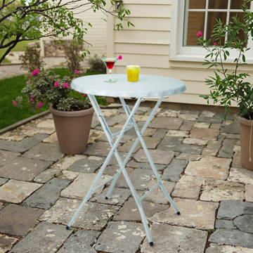 Round Plastic Bar Height Folding Table for Sale - Find Cheap Options