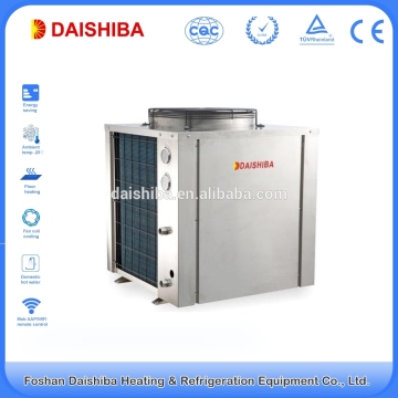 80 C degree high temperature heat pump air to water china for radiator heating, fan coil, floor heating and hot life water
