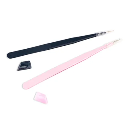 OEM ODM Rhinestone Manicure Stick Tips & Tweezers