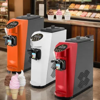 Portable Electric Single Nozzle Household Cream Soft Ice Cream Maker
