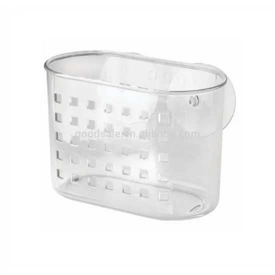 Suction, Mini Shower Basket, Shampoo holder,Clear--Any color