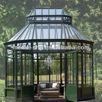 Metal Steel Garden Pavilion Gazebo Green House