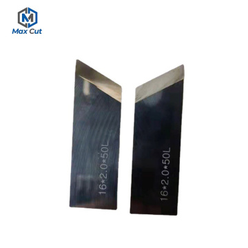 50*12*2mm tungsten karbür v şekli oluklu makine bıçağı