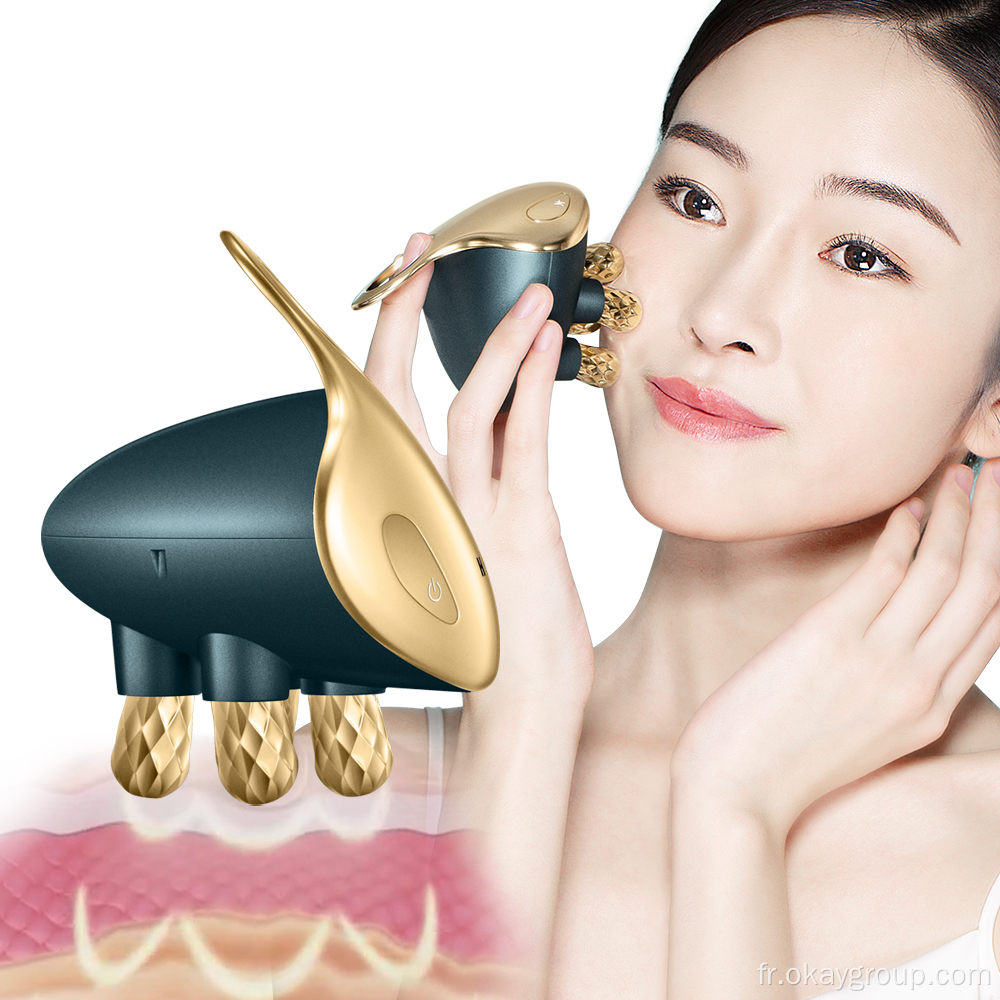 Dispositif de massage de peau de beauté visage multifonctionnel