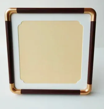 25*25cm Square Xuan Paper Painting Hardcard Border protection Rounded Corners Rosewood wooden Frame
