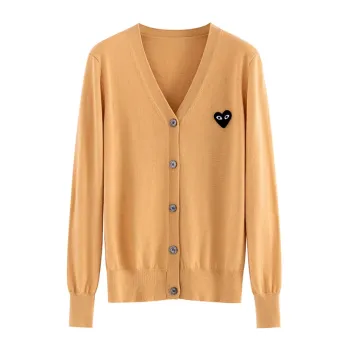 Orange Ladies Sweater Custom Wholesale