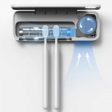 USB Rechargeable UVC LED Toothbrush Sterilizer Holder
