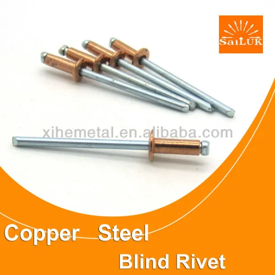 Copper dome head rivet/foshan manufacturer