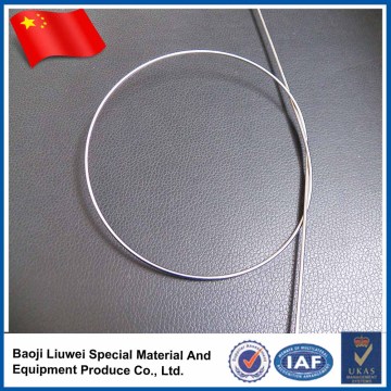 ASTM B863 shape memory alloy nitinol wire