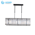 LEDER Glass Dining Room Lighting Fixtures