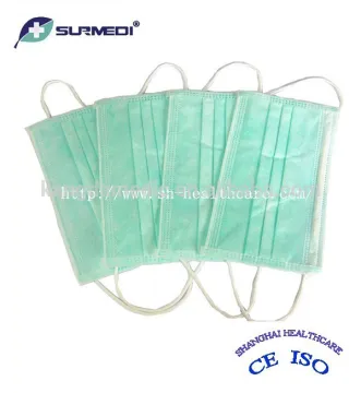 nonwoven medical surgical face mask