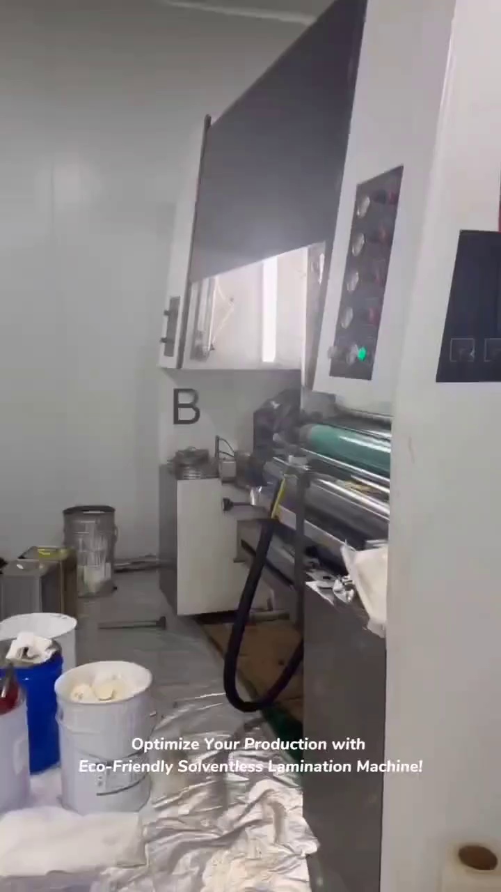 Solventless Pet Aluminum Film Laminator for Food and Pharmaceutical Packaging
