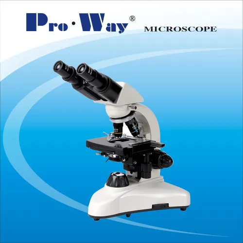40x-1000x binokulärt biologiskt mikroskop