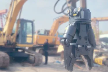 JISAN Hydraulic Scrap Metal Shears for Excavator