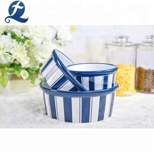 Wholesale Food Container Ceramic Pet Dog Bowl