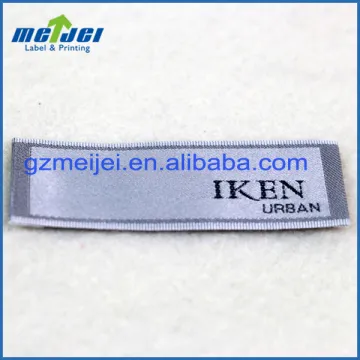 garment woven label
