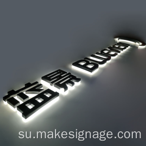 Tanda Surat Ledah Backlit