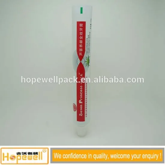 100g ABL Laminated Round Toothpaste Tube Packaging With Offset Printing