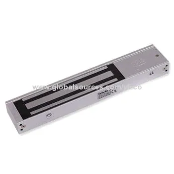 Single Door Magnetic Lock with LED (800lbs), 12/24V DC Dual-voltage