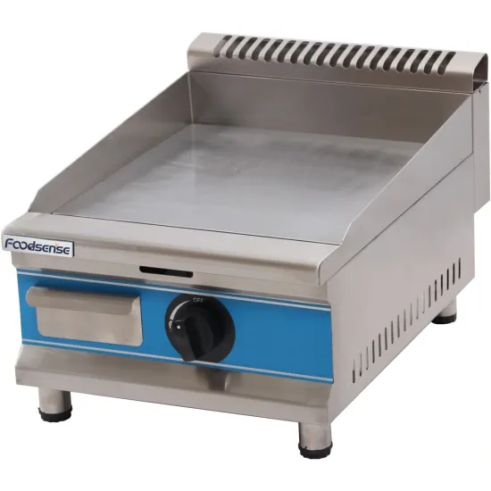 Kitchen Equipment Counter Top Used Gas Griddle Portable Gas Griddle