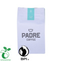 Tab de válvula de fondo cuadrada Tina Tina Lade Side Kipper Food Grading Powes Boquing Bags