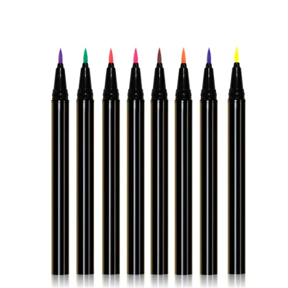 Custom Logo Multichrome Matte Waterproof Eyeliner Pencil - Brown