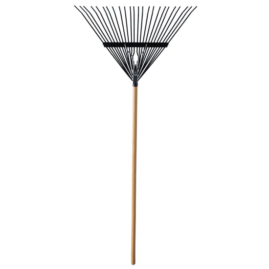 Hot 24 Teeth Garden Levelling Rake - Collection Tool for Lawn and Leaves