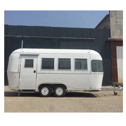 USA-Made Fiberglass Stainless Steel Sandwich Panel Airstream Camper for Outdoor Ventures
