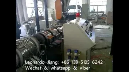 automatic pvc pipe extrusion machine/pipe cutting machine/pipe production line