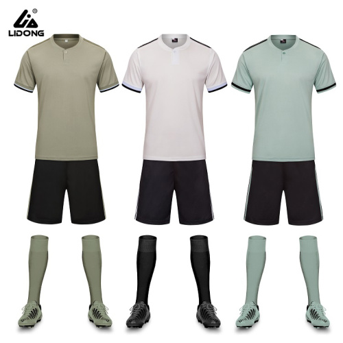 Purple color soccer training uniform sportswear