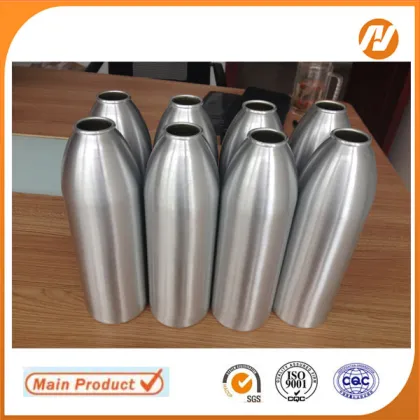 aluminum aerosol can for shaving foam