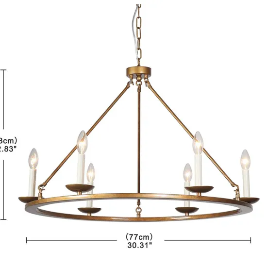 Wholesale European Classical Chandelier with Candle Holders