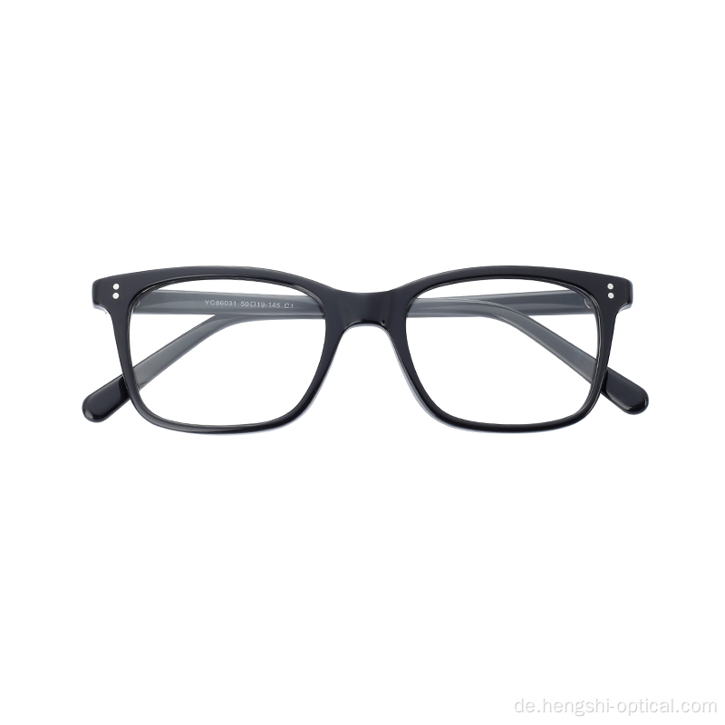 Retro Gentleman Ladies Stilvolle optische Brille Acetatrahmen