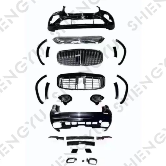 Mercedes-Benz GLS (X167) 2020-2024 Maybach Style Body Kit - Bumper Grille Eyebrows Upgrade