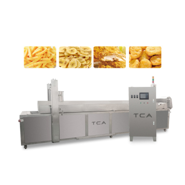 XXD Large-Volume Commercial 220V Electrical Automatic Dumpling Gyoza Frying Machine