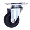 2 inch plate rigid caster with polypropylene wheels