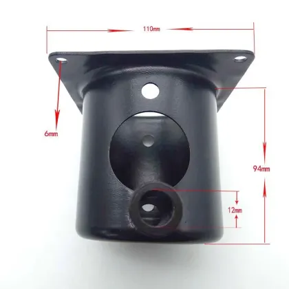 Heavy Duty Steel Fire Pot Burner Box Wood Pellet BBQ Grill Replacement for Traeger and LG Grill