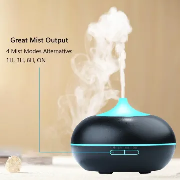 Ultrasonic Humidifier Car Air Purifier Oil Diffuser 400ml