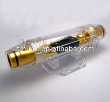 ANL Fuse holder Gold or Nickel Plated Tube Type