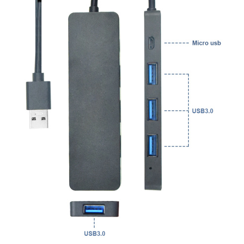 Побутовий USB A TO USB3.0 * 4 USB Hub Expander