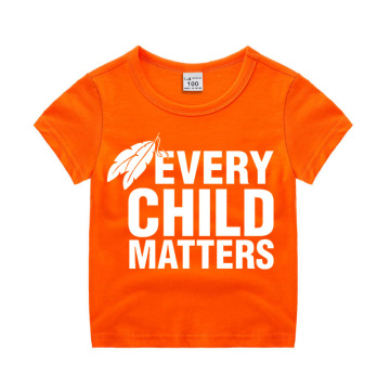 Every Child Matters: Orange Shirt Day Canada Residential School Campaign T-Shirts for Boys and Girls
