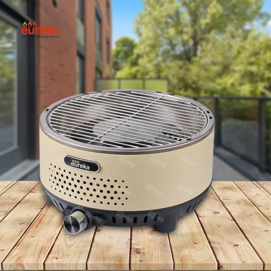 Indoor Cooking Smokeless Grill Multifunctional Outdoor Bbq Grill Charcoal or Gas Korean Tables Indoors Barbecue Grill